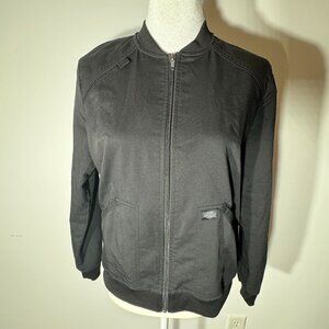 Dickies Women's Medical Full Zipper Jacket - Size Small